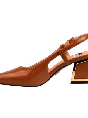 BLAKE COGNAC SLING BACK