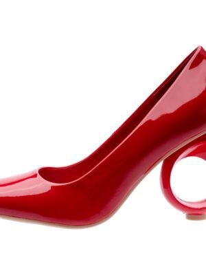 BLAST RED HEEL PUMP (NON-WIDE WIDTH)