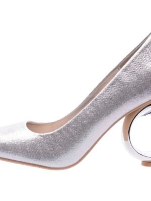 BLAST SILVER HEEL PUMP (NON-WIDE WIDTH)