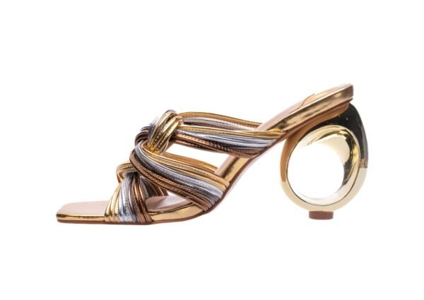 BRAZIL GOLD SANDAL (NON-WIDE WIDTH/NEW ARRIVAL)